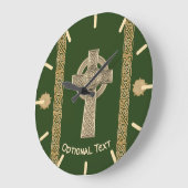 Celtic Cross aangepast Grote Klok (Hoek)