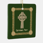Celtic Cross aangepast Keramisch Ornament (Rechts)