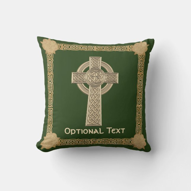 Celtic Cross aangepast Kussen (Voorkant)