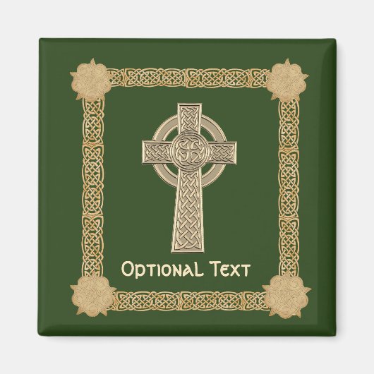 Celtic Cross aangepast Magneet (Voorkant)