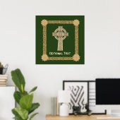 Celtic Cross aangepast Poster (Thuiskantoor)