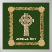 Celtic Cross aangepast Poster (Voorkant)