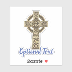 Celtic Cross aangepast Sticker