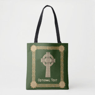 Celtic Cross aangepast Tote Bag