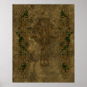 Celtic Cross and Cross Knots Poster (Voorkant)
