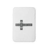 Celtic Cross Bath Mat (Voorkant Verticaal)