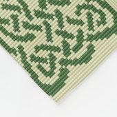 Celtic Cross Blessing Fleece Deken (Hoek)