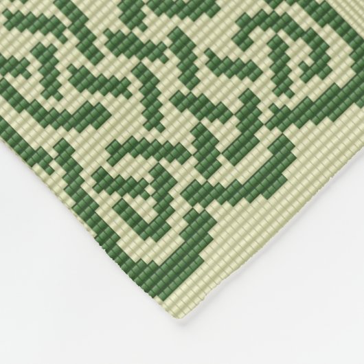 Celtic Cross Blessing Fleece Deken (Hoek)