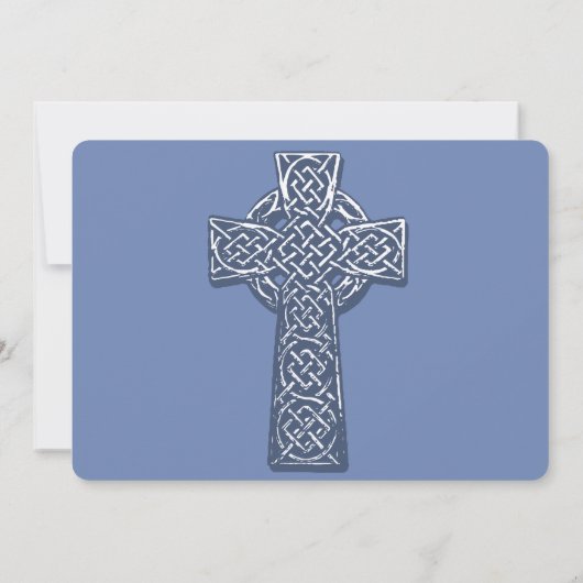 Celtic Cross - Blue Kaart (Achterkant)
