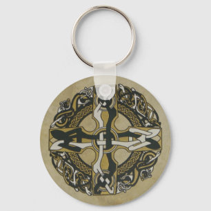 Celtic Cross Bodhran sleutelhanger