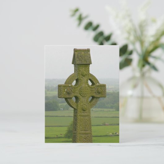 Celtic Cross Briefkaart (Staand voorkant)