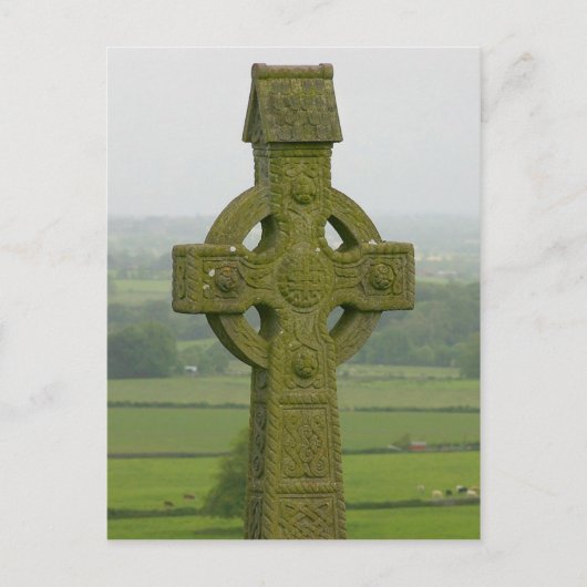 Celtic Cross Briefkaart (Voorkant)
