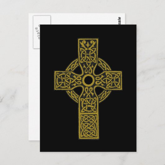 Celtic Cross Briefkaarten (Voorkant / Achterkant)