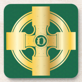 Celtic Cross Celtic Knot Letter D Monogram Bier Onderzetter