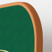 Celtic Cross Celtic Knot Letter E Monogram Pickleball Paddle (Links Detail)