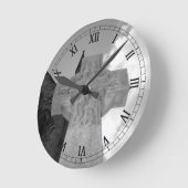 Celtic Cross Clock Ronde Klok (Hoek)