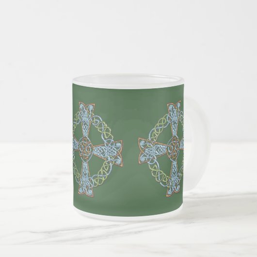 CELTIC CROSS Collectie Irish Art Mok (Voorkant rechts)