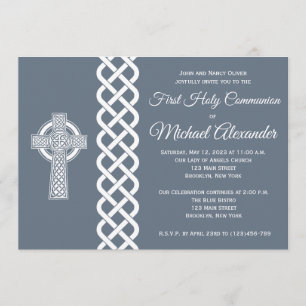 Celtic Cross Communityuitnodiging voor jongens Kaart