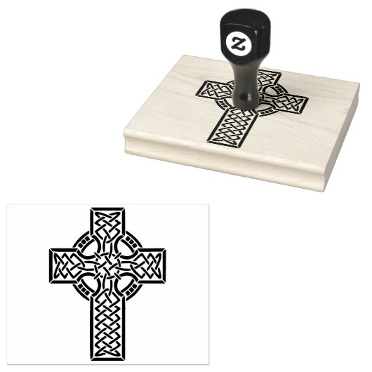 Celtic Cross Craft Stamper | Rubberstempel (Gestempeld)