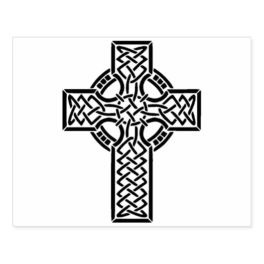Celtic Cross Craft Stamper | Rubberstempel (Afrduk)