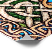 "Celtic Cross Design" - Pen & potlood Poster (Hoek)