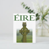 Celtic Cross Eire Irish Shirts and gifts Briefkaart (Staand voorkant)