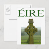 Celtic Cross Eire Irish Shirts and gifts Briefkaart (Voorkant / Achterkant)
