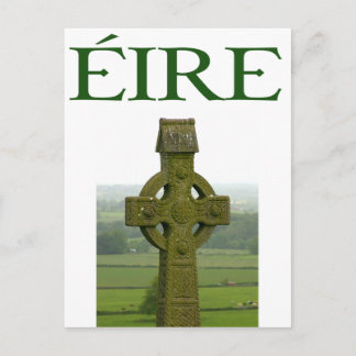 Celtic Cross Eire Irish Shirts and gifts Briefkaart