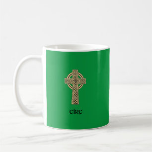 "Celtic Cross - Eire" Koffiemok