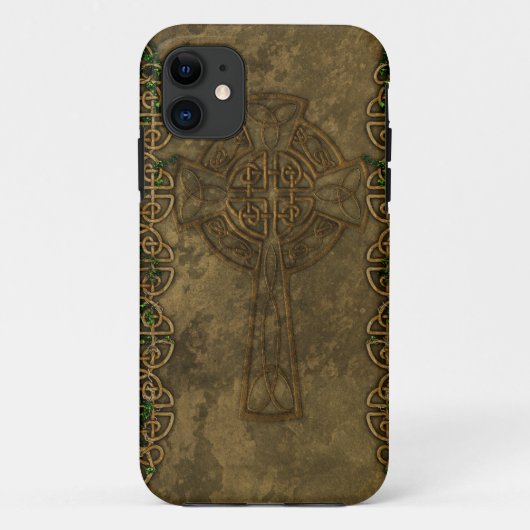 Celtic Cross en Celtic Knots Case-Mate iPhone Case (Achterkant)