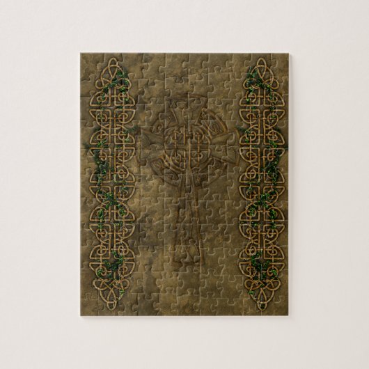 Celtic Cross en Celtic Knots Legpuzzel (Verticaal)
