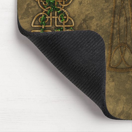 Celtic Cross en Celtic Knots Muismat (Hoek)