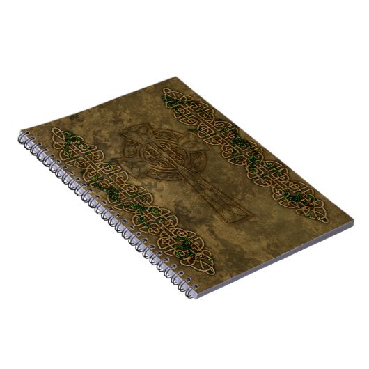 Celtic Cross en Celtic Knots Notitieboek (Rechterzijde)