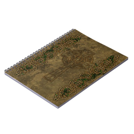 Celtic Cross en Celtic Knots Notitieboek (Linkerzijde)