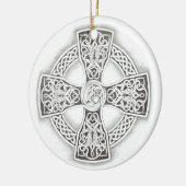Celtic Cross Fantasy Irish Ornament (Links)