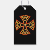 Celtic cross gift labels cadeaulabel (Voorkant)