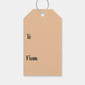 Celtic cross gift labels cadeaulabel (Achterkant)