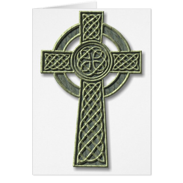 Celtic Cross - Green Stone (Voorkant)