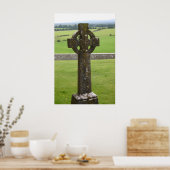 Celtic Cross Ierland Poster (Keuken)