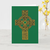 Celtic Cross Kaarten (Gele Bloem)