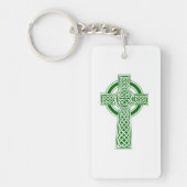 Celtic cross-key keten sleutelhanger (Voorkant)