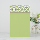 Celtic Cross Linen Stationery Briefpapier (Staand voorkant)