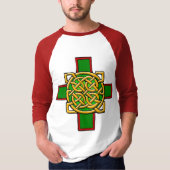 Celtic Cross met gecompliceerd Shirt Knot Design (Voorkant)
