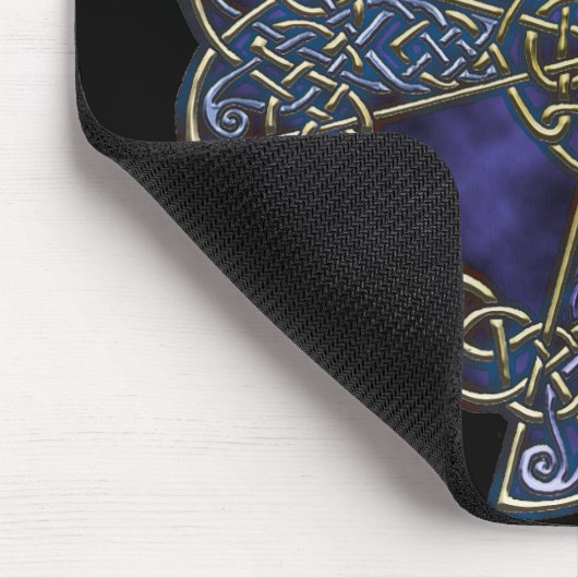 Celtic Cross Mousepad Muismat (Hoek)