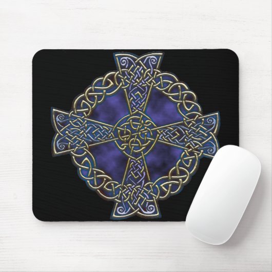 Celtic Cross Mousepad Muismat (Met muis)