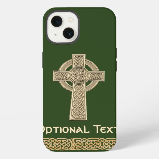 Celtic Cross op maat iPhone Hoesje (Achterkant)