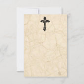 Celtic Cross  Parchment Sympathiekaarten Kaart (Voorkant)