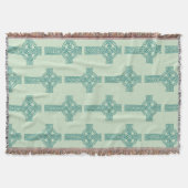 Celtic Cross Pattern Gooi Deken (Voorkant)