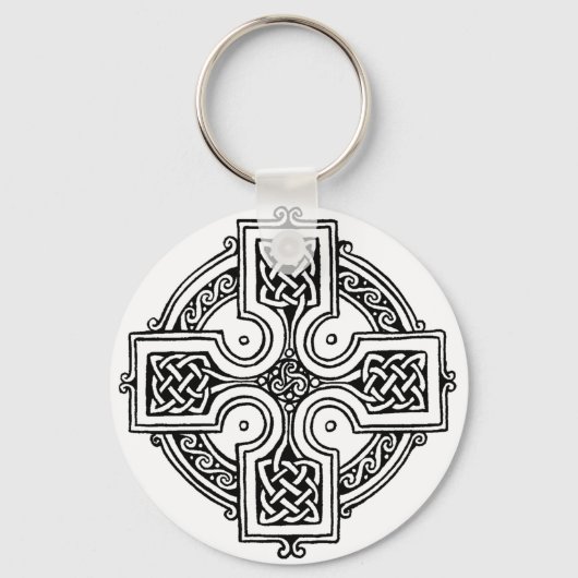 Celtic cross pattern sleutelhanger (Voorkant)