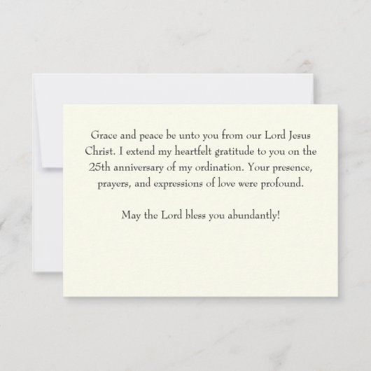 Celtic Cross Rozen dank u RSVP Kaartje (Voorkant)